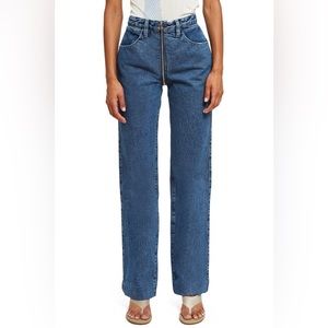 LOROD ZIP THROUGH JEANS